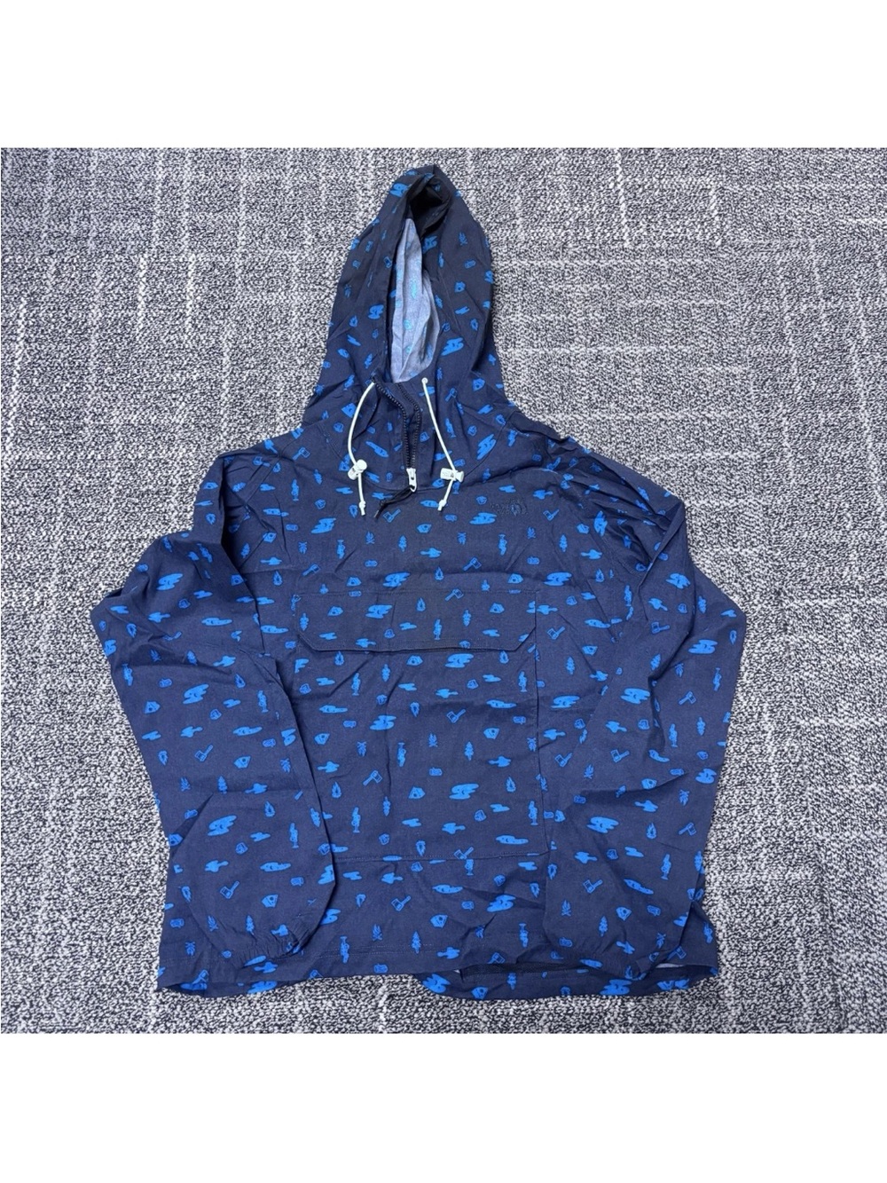 The North Face Printed Class V Pullover Hoodie Men’s Large Camping Tools Outdoor